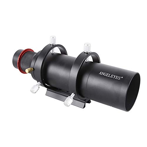 Godyluck 50mm Zielfernrohr-Sucherfernrohr für astronomisches Teleskop 183mm Brennweitenverhältnis-Führungsrohr mit doppeltem Helical-Fokussierer
