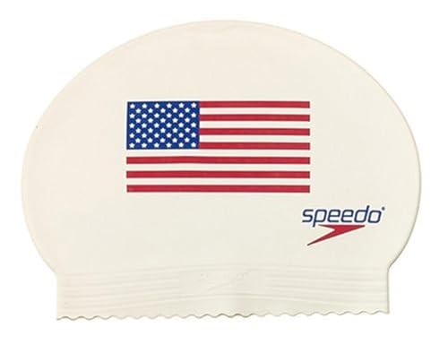 Speedo Flag Latex Swim Cap