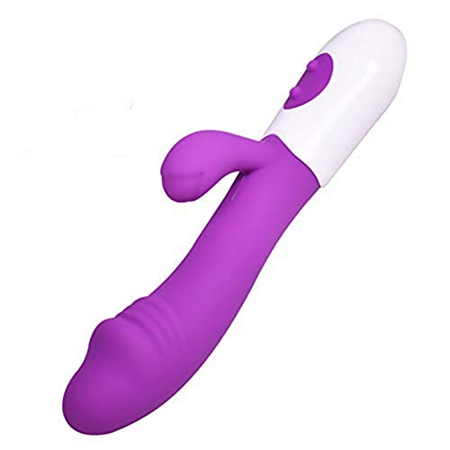 LOVEZ 2 en 1 Cọņșọlạdọr Vìbràdòrěs para Mujęr Éstimulādọr vāgiñāl de clítoris Á-V Rābbit vibrādộr fęmmę Ġ-Spột，māstúrbadộr Cônșộlạdôr Adultos júgúętęs Sęxúàlęș para Mújęr，impermeableB