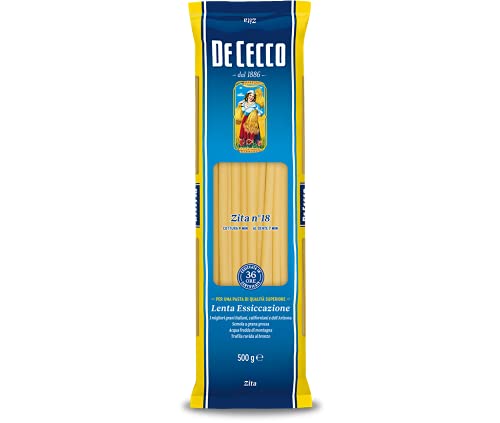 De Cecco - Zita, Pasta di Semola di Grano Duro - 500 g - [confezione da 12]