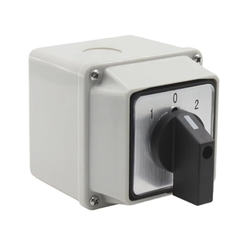 Interruptor de transferencia LW26-20/1 con caja estanca de un polo doble tiro