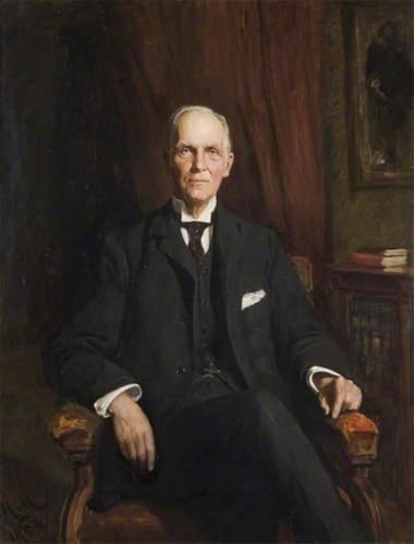 Affiche Toile Sir Edward George Jenkinson par Sir Hubert Von Herkomer Art Portrait Decoración 60x90cm