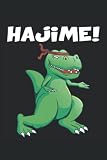 Karate Kampfsport T-REX Dinosaurier Hajime: Notizbuch & Tagebuch 120 Seiten liniertes Papier Handliches Format (15,24 × 22,86 cm entspricht ungefähr DIN A5)