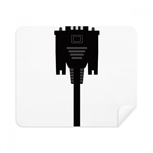 Chiffon de nettoyage écran téléphone élimine les traces de gras tissu suédé noir