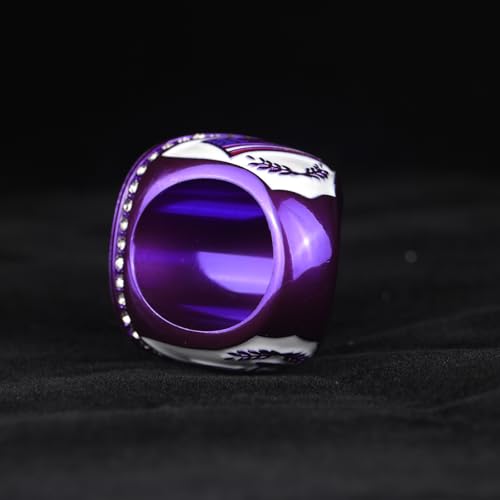 Image of 12 pcs Pack Metallic Colors Softball Tournament championhsip Trophy Ring Softball Teams Players Awards Size 9