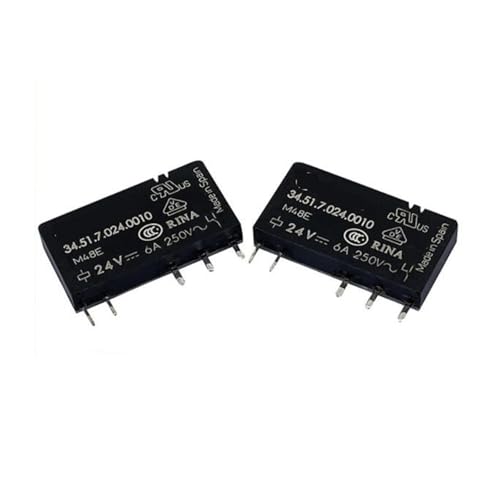 Relé 24VDC 34.51.7.024.0010 para solucionar fallos de maniobra en placas electrónicas