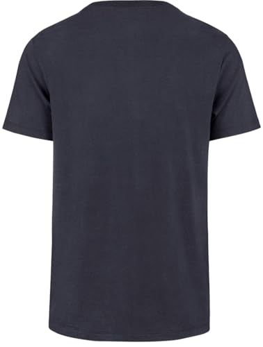 Image of 47 Brand MLB Men's Team Color Distressed Imprint Primary Logo Short Sleeve Baseball T-Shirt