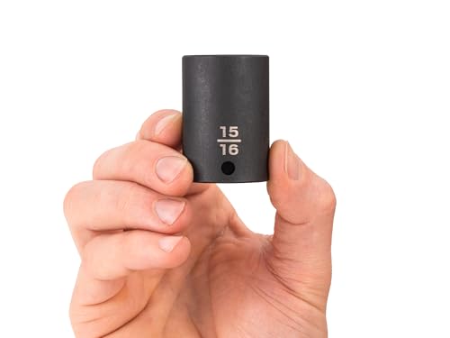 Image of TEKTON 3 /8 Inch Drive x 15 /16 Inch Impact Socket | SID14024