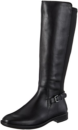 ECCO Women's Shape M 15 Tall Riding Boot, Black/Black, 41 EU / 10-10.5