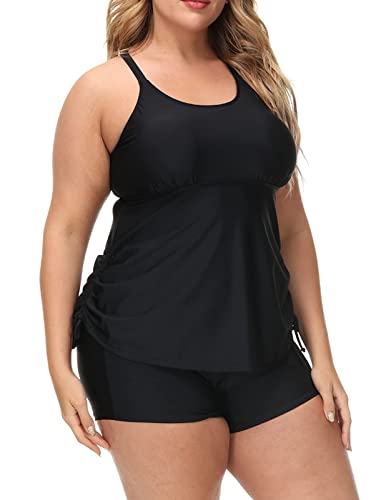 Hanna Nikole Female Plus Size High Waist Bademode Hollow Out Bathing Suit...