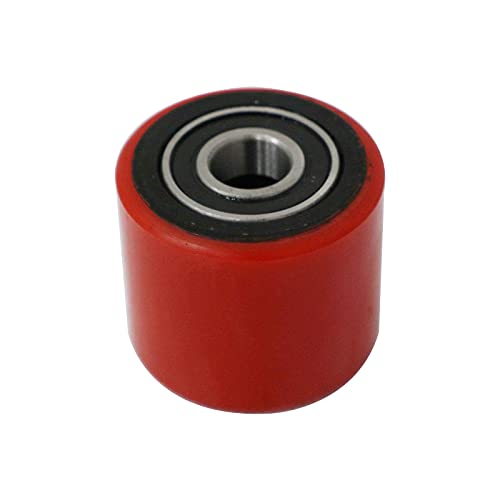 Image of APOLLO Pallet Jack /Truck Wheels, Load Wheel 3'' x 3.7'', A Pair of Pallet Jacks PU Wheel Full Set, with Sealed Precision Bearings, ID 0.78 inch