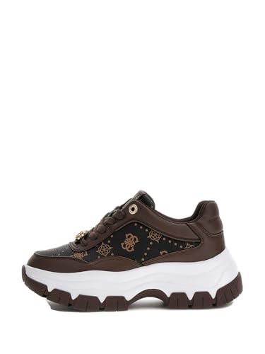 Guess BERRETT2 BASKETS PLATEFORME Femme