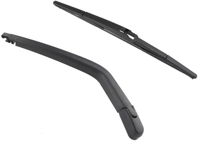 Car Rear Windshield Wiper Arm for Suzuki Wagon R 2004, Back Wiper Arm Blade Set Rubber Cleaning Window Replacements Parts