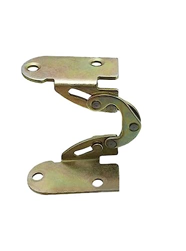 2 uds. Bisagra con solapa de 180 grados, bisagra plegable oculta de hierro for mesa de comedor, escritorio, cama, mecanismo de soporte, combinación de accesorios for muebles(18mm 2pcs)