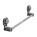 Toallero de Pared retráctil de 30 a 60 cm sin taladrar, Ajustable a 180°, de...