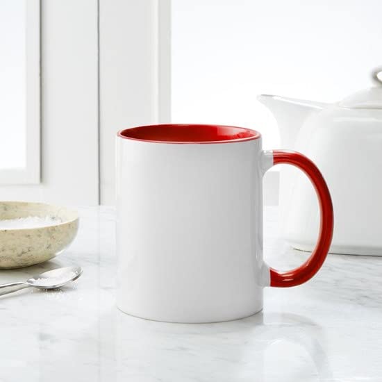 Taza de cerámica blanca CafePress 11 onzas miniatura 6