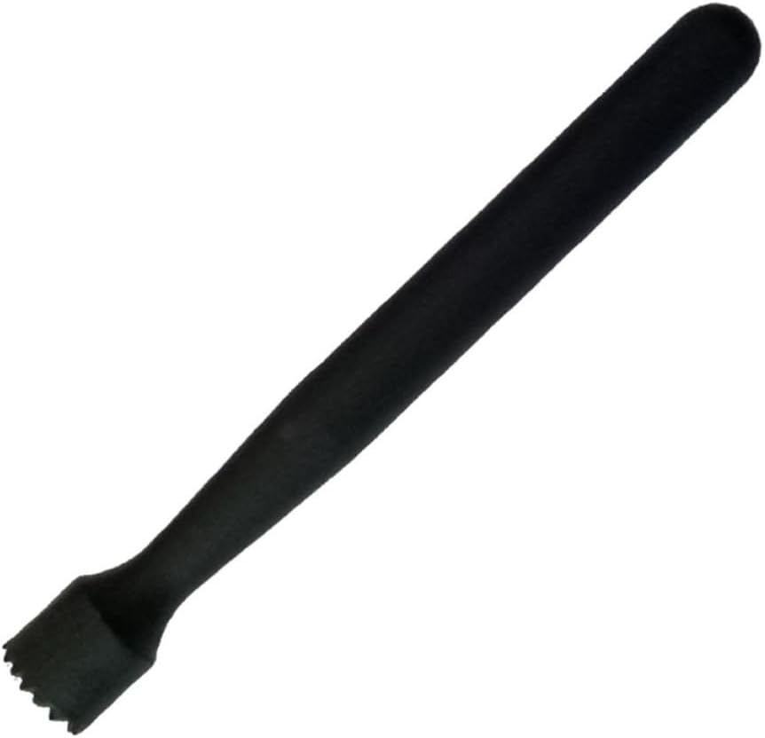 Black Plastic Ice Muddler Stick for Cocktail Drinks and Bar Use