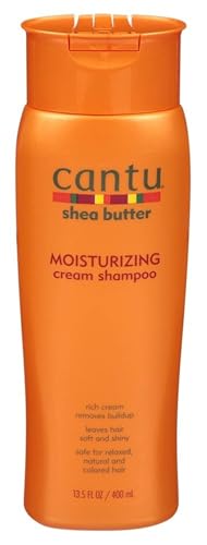 Cantu Shea Butter Moisturizing Cream Shampoo 405 ml (Pack of 2)