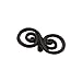 Produktbild Brainerd (p17019 V-bl-c7 65 mm klein S SWIRL Küche Hardware-Kabinett Knauf