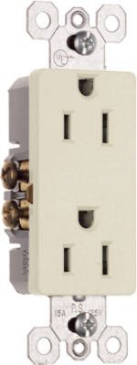 Legrand radiant 885LACP8 15A Decorator Duplex Outlet