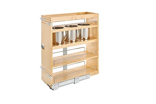Rev-A-Shelf 449UT-BCSC-8C Wood Base Cabinet Utility Pull Out Organizer