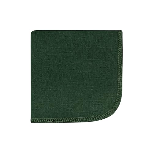 Image of Hudson Baby Unisex Baby Flannel Cotton Poly Washcloths, Animal Adventure 10 Pack, One Size