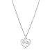 Barbie Chunky Heart Necklace - Silver