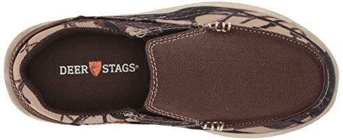 Deer Stags Boy's Alvin Loafer, Brown/Brown Camo, 5 Big Kid #TOP4