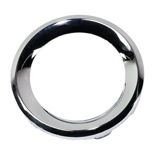 GUOHOQIX for Jeep for Renegade 2019-2022 Tow Eye Cover Front Left Chrome Plastic Sport-Trim Metallic Smooth Fog Lights-Type CH1038208 901-52425 6VM61SZ0AA