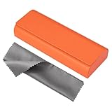 Vemiss Hard Shell Eyeglasses Case Lightweight Portable Case for Women,Men (D1-Orange)