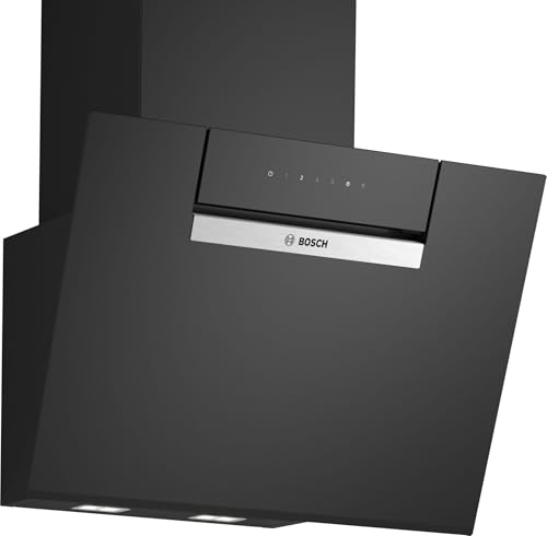 Bosch DWK67FN60, Série 4, Hotte inclinée, 60 cm, Noir