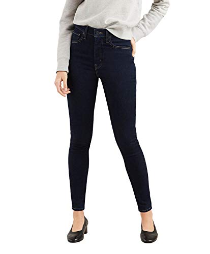 Levi'S Mile High Super Skinny Jeans, Negro (Celestial Rinse), 23W / 28L Para Mujer