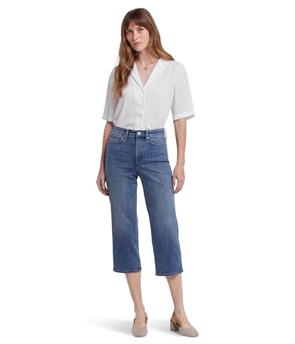 NYDJ Women's Joni Relaxed Capri Jeans in Majorca Bay