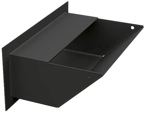 KRATKI griglia di ventilazione AIR LUFT/9/20/45S/C 9 x 20 x 12,65 cm nero | LUFT/9/20/45S/C Camino, Nero; Peso 0.8 kg