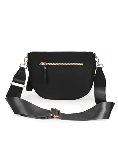 Spacious Nylon Crossbody Bag Bum Bag Handbags Wallets Purses Trendy Shoulder Bag for Women2