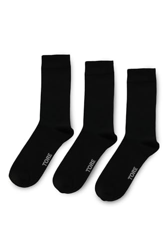 HEAT HOLDERS Men's Solid Color Crew Sock Black/Men's 7-124