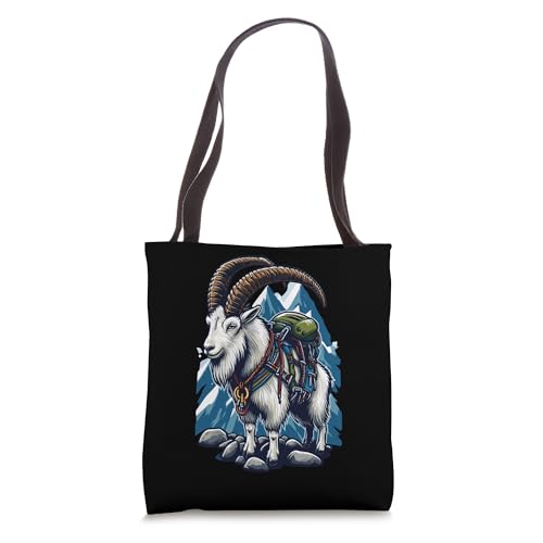 Mountain Goat Climber Adventure Tote Bag