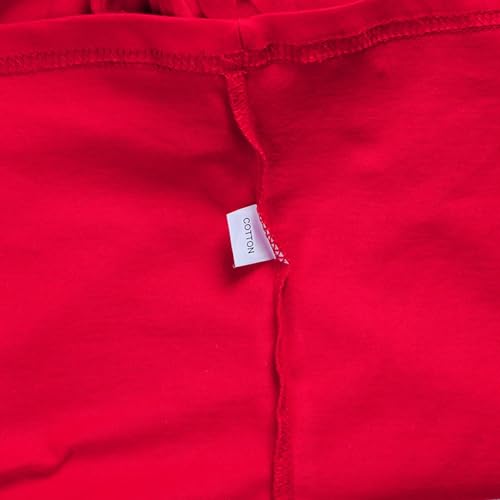 Kids Girls Boys Long Sleeve Tops Crewneck Cotton Solid Color Basic Shirts Soft Stretchy Underwear Tees for Toddler2