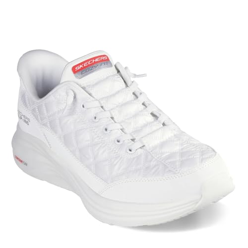 Image of Skechers Men's Contour Foam Cozy Fit Hands Free Slip-in Shoes, White, 11
