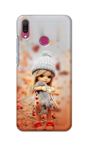Image of PRINTFIDAA Doll Cute Girl Amazing Beauty Little Kid Child Playing Hard Back Cover for Huawei Y9 (2019), JKM-LX1, JKM-LX2, JKM-LX3, JKM-AL00 /JKM-TL00 Back Cover -(P6) KAT1001