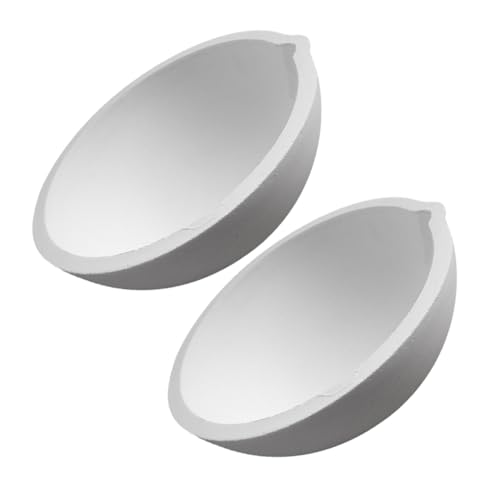 Garneck Porating Dish Evaporating Heat Resistant 2pcs Evaporating Basin for School and Home