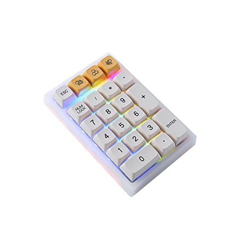 BOYI TD21 21-key hot-swap numpad with Bluetooth/2.4G/wired