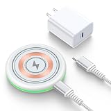 25W Magnetic Wireless Fast Charging Pad for iPhone 17 Pro Max 16 15 14 13 12 Series, Android Wireless Magsafe Charger Station with 30W Adapter for Samsung Galaxy S26 Ultra S26 S25 Ultra S24 FE S23 S22