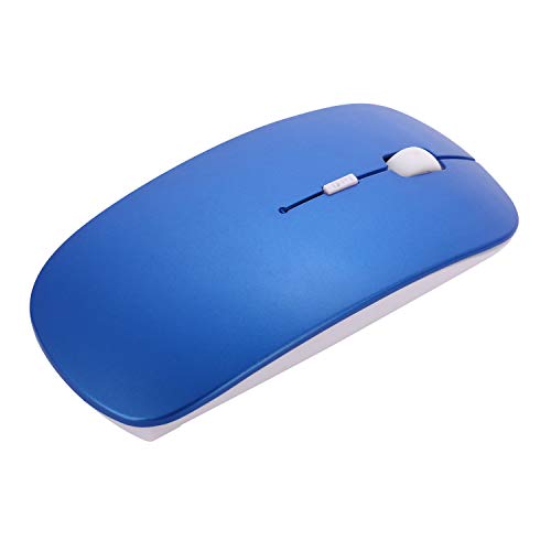 Ratón inalámbrico Bluetooth para portátil y tablet: trabaja con total libertad en color azul
