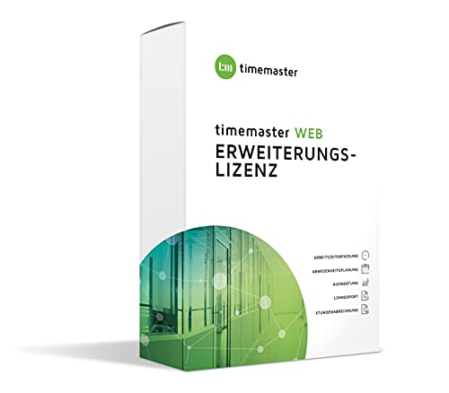 Timemaster WEB Starterset Office schwarz für Zeiterfassung