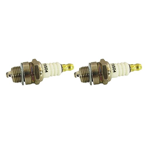 LEFITPA 2 Pack Replacement L7TC Spark Plug for Tecumseh TC300 for Oregon 77-307-1 773071 77 307 1 for Champion CJ6Y RCJ6Y CY7Y RCJ7Y for NGK BPM7A BPMR7A BPMR4A 4626 BPM8Y Models