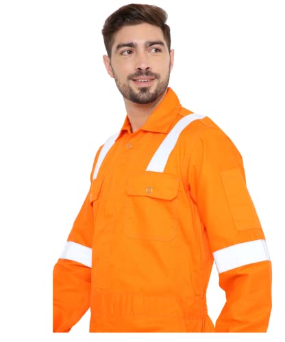 Image of Associated Uniforms Men's 230 GSM Fire Retardant Cotton Boiler Suit