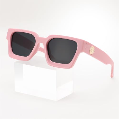 Image of FEISEDY Vintage Small Sunglasses Oval Slender Metal Frame Candy Colors B2277