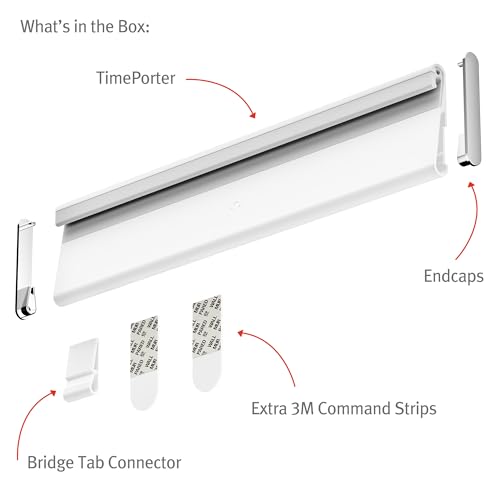 Twelve South TimePorter Watch Strap Organiser - Compatible with Apple Watch Bands, Display & Wall Organiser, Fits All Brands, Watch Strap Storage Rack for Smart Watch - Image 8