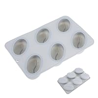 TOPPERFUN Kuchenform Eiswürfelschale Für Kaffee Kaffeebohnen-eiswürfelform Pudding-gießform Dessert-mousse-formen Silikonform Für Kaffeebohnen Schokoladenform Aus Silikon Grey Kieselgel